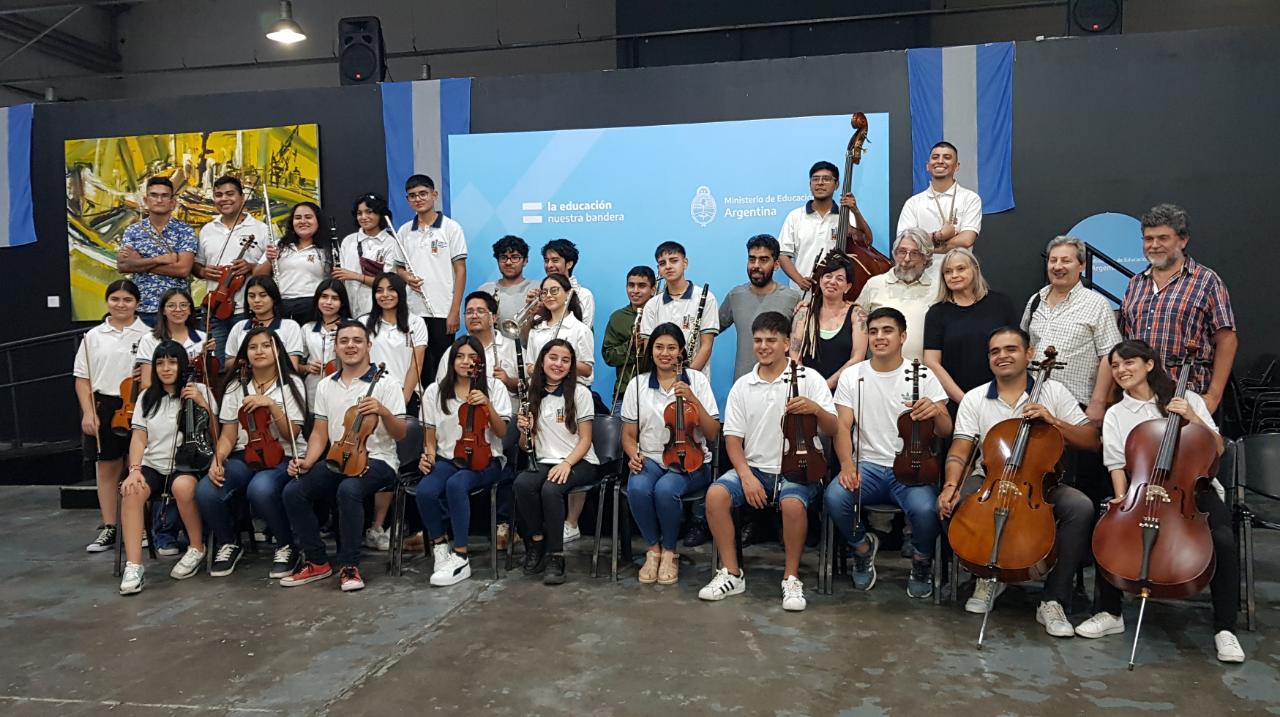 La Orquesta Infantil y Juvenil del Ministerio de Educación a Buenos Aires visitó el Jardín Japonés1