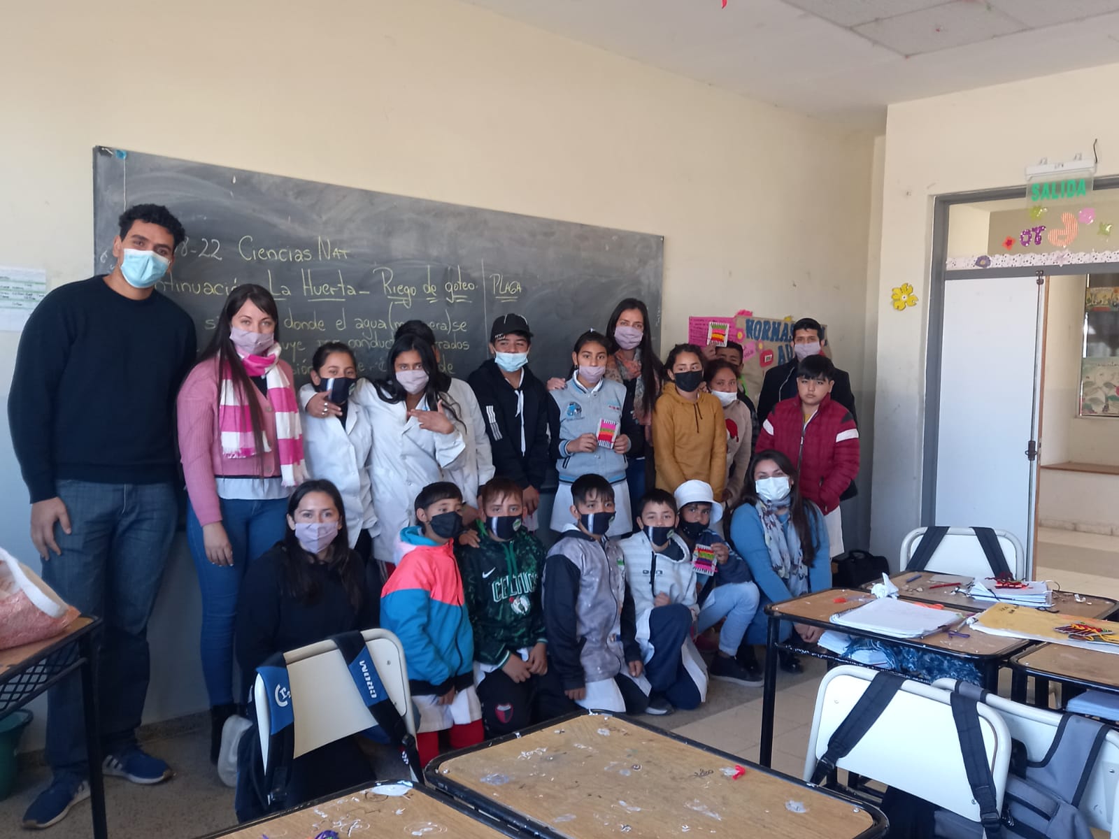 Actividades pedagogicas y didacticas con alumnos de la Unidad Institucional N1 Ribera del Valle