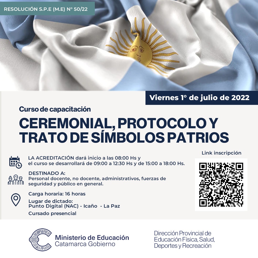 Capacitacion sobre Ceremonial Protocolo y Trato de Simbolos Patrios en Icano