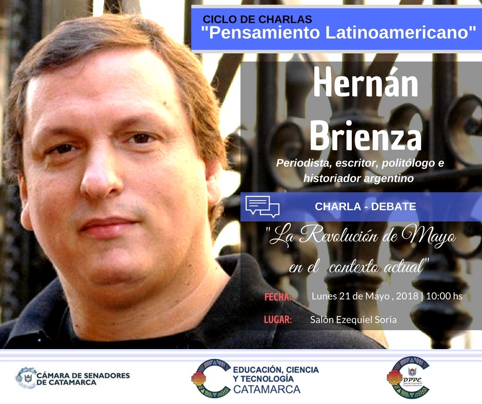 Ciclo de charla - Hernán Brienza en Catamarca