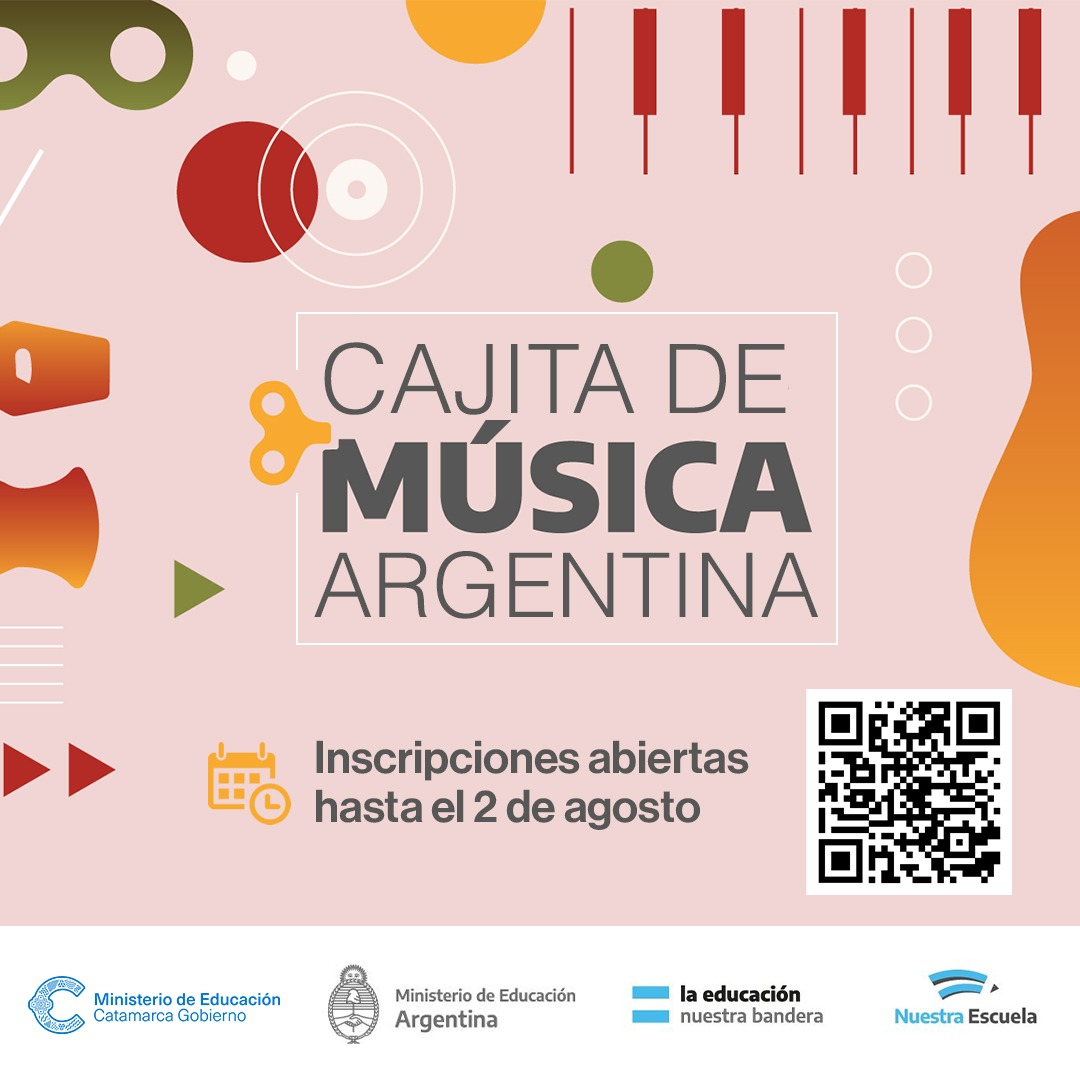 Inscripciones abiertas para la capacitacion Cajita de Musica Argentina