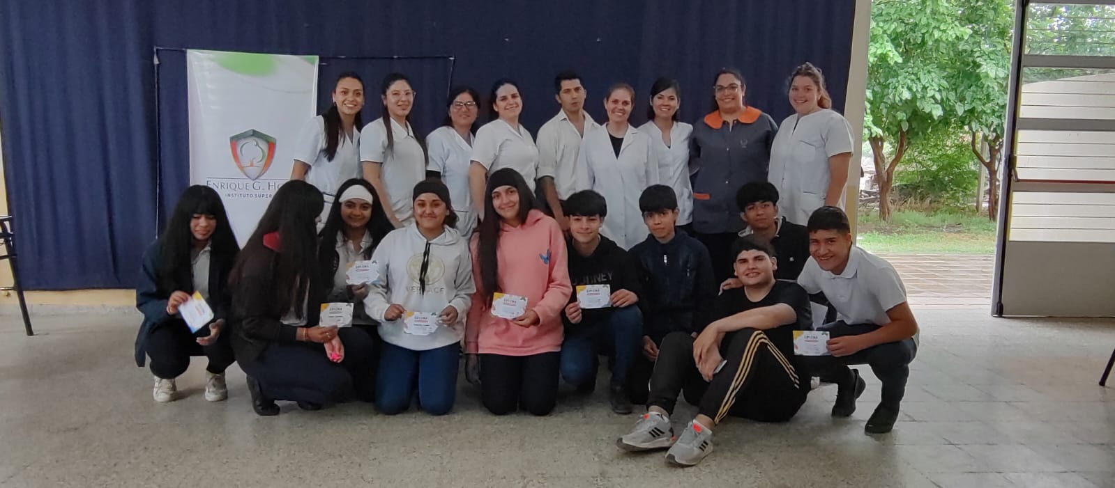 Taller de quimica para los alumnos de la Escuela Secundaria Rural N26 de Las Tejas2
