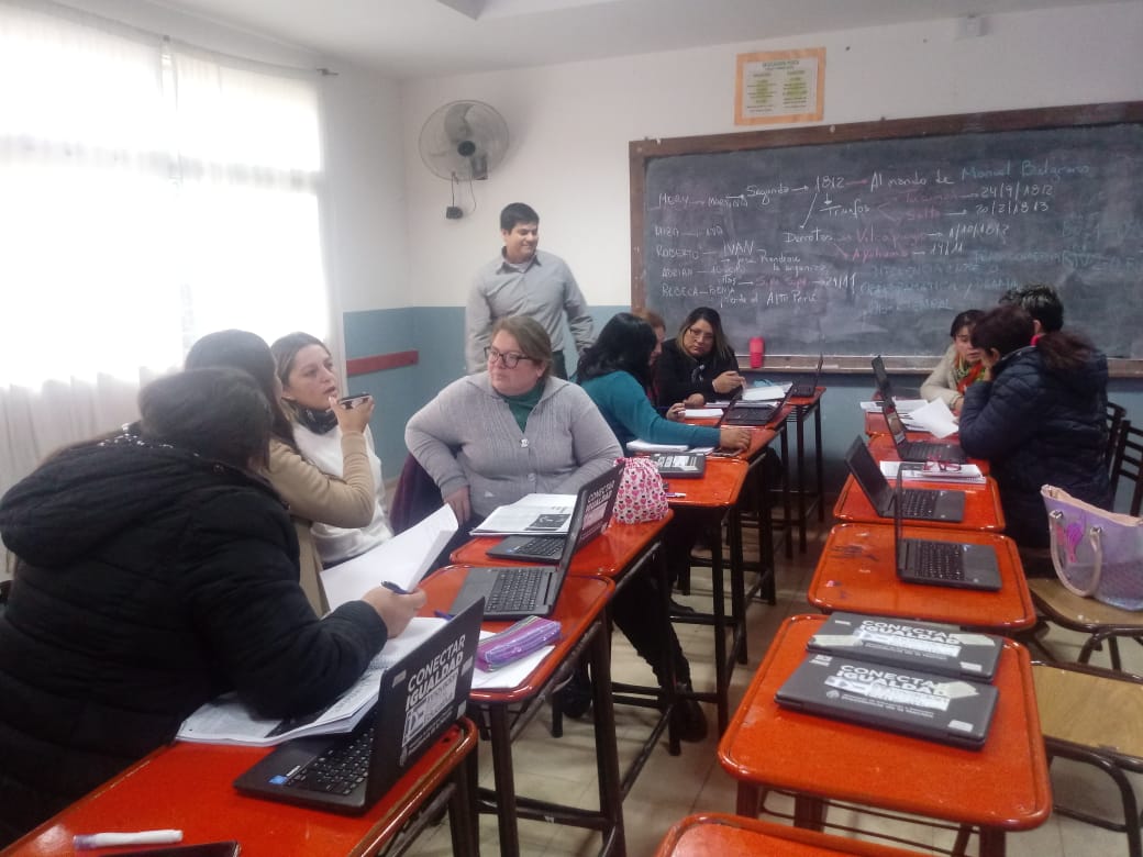 2 Encuentro de Núcleo sobre intensificación de contenidos de matemática y lengua para docentes de El Alto y Santa Rosa2