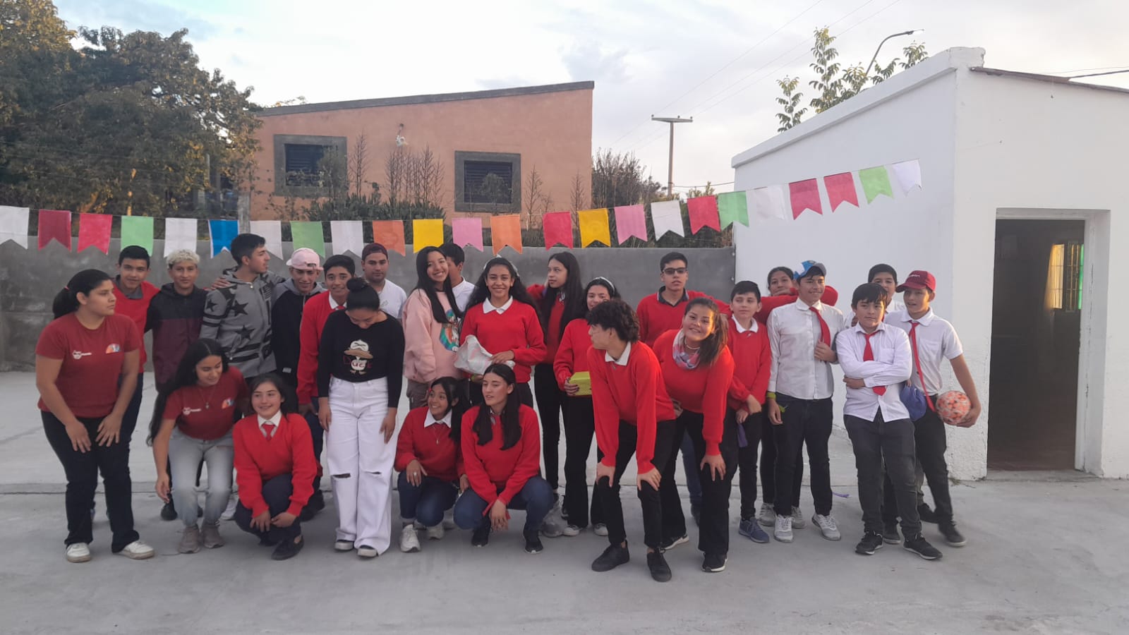 Actividades por 11 aniversario de la Escuela Secundaria Rural N 18 de Pomán3