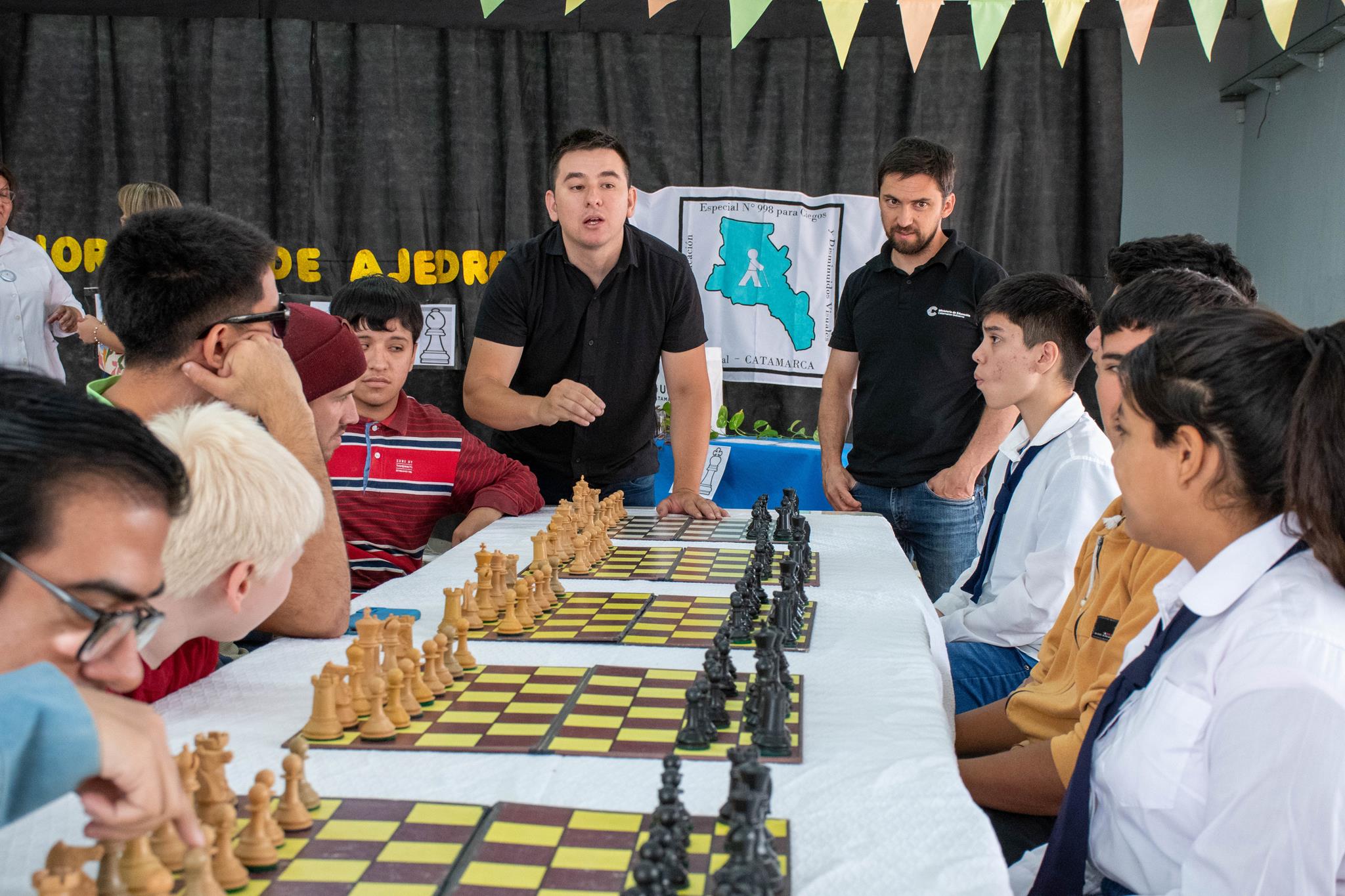 Con un gran marco de participacion estudiantil se dio cierre al taller de ajedrez Sin Barreras10