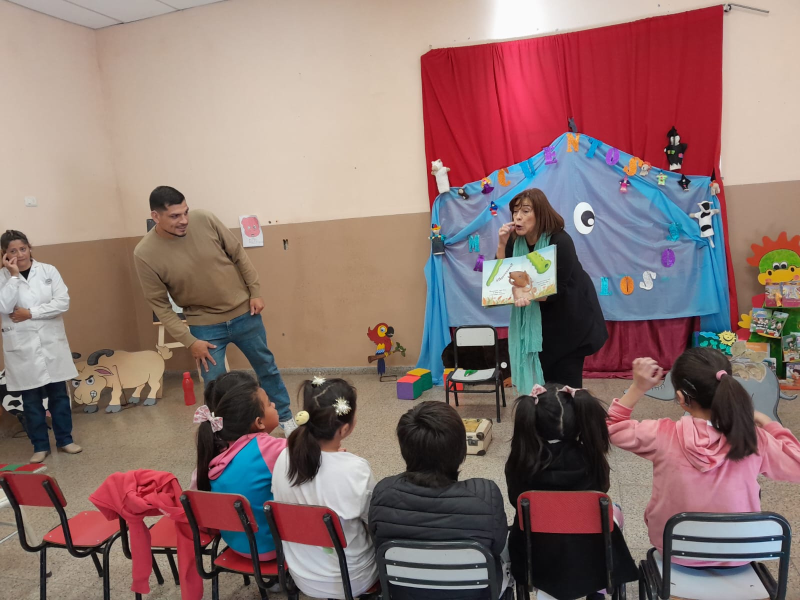 Jornada recreativa de educacion especial con la narradora infantil Silvia Perez1