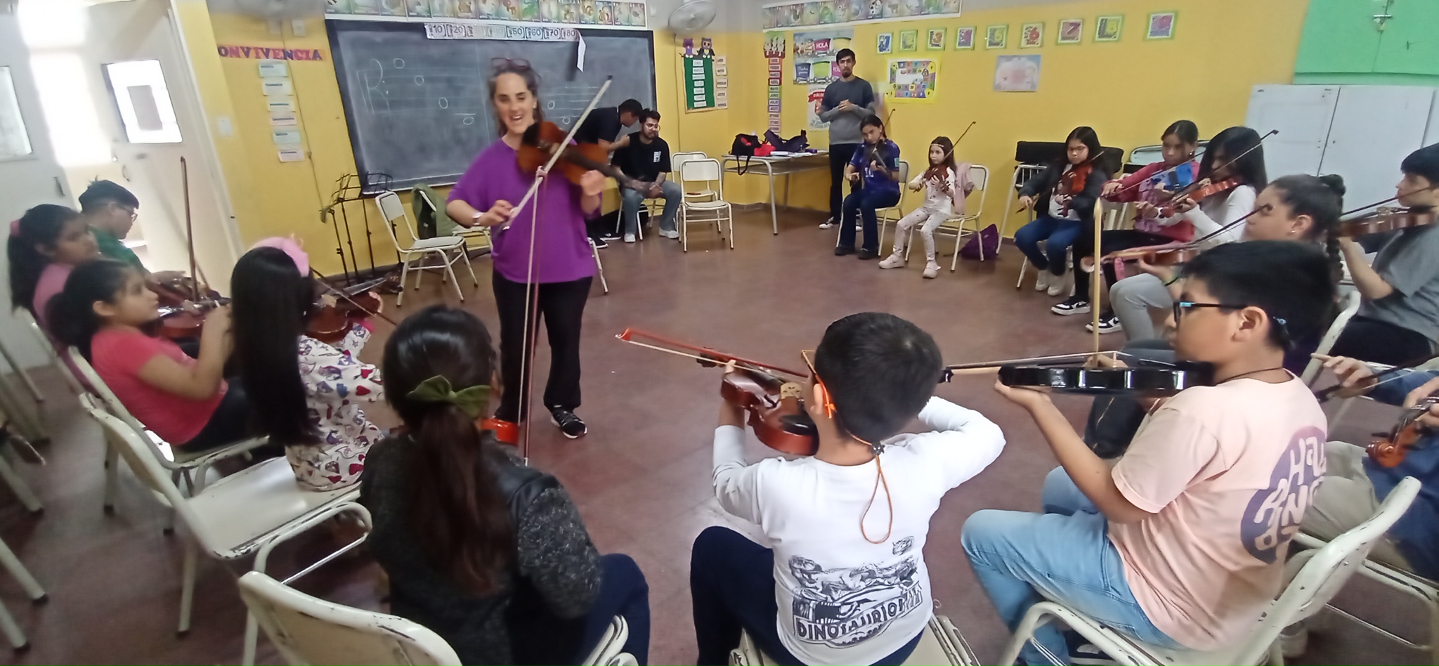 Segunda capacitacion pedagogica y tecnico instrumental de la orquesta del Ministerio de Educacion17