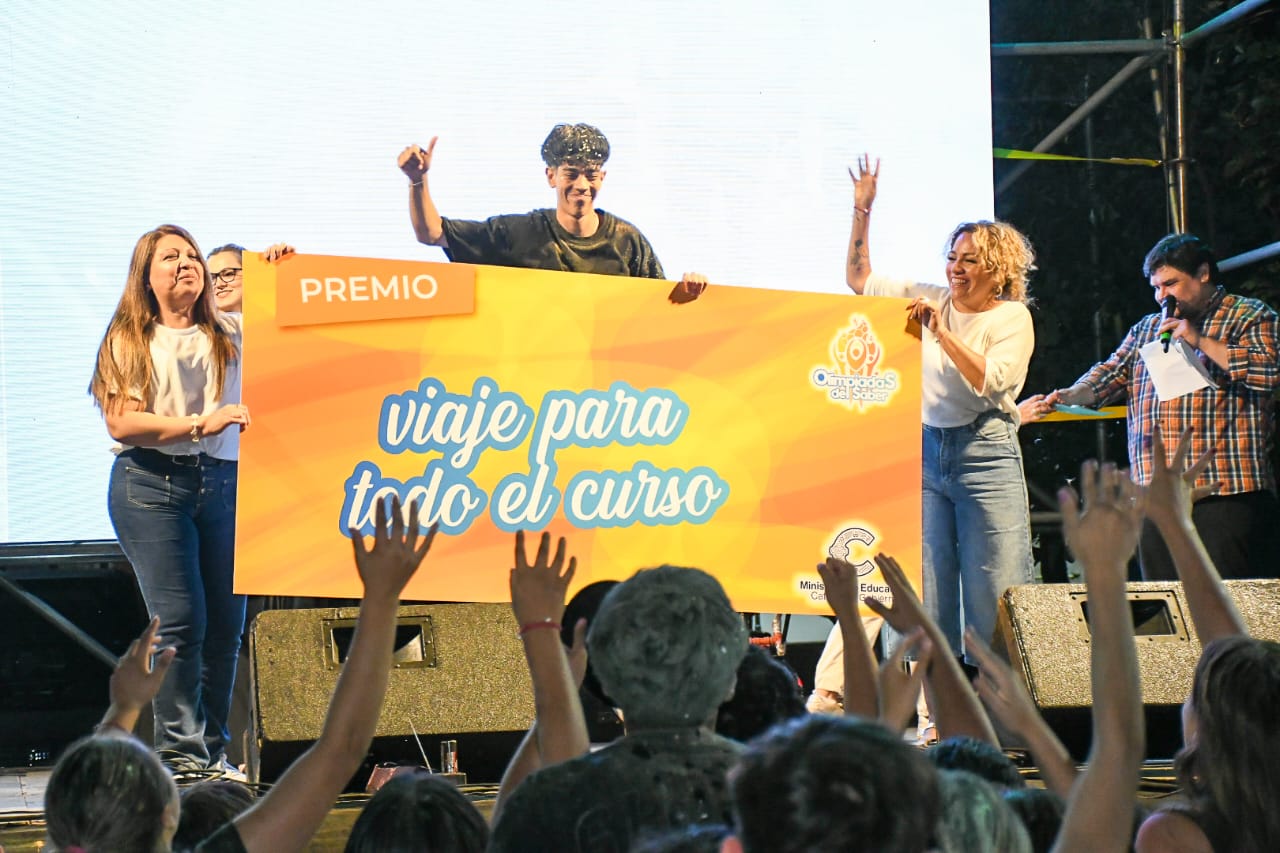 Ante un gran marco de público se dio cierre a las Olimpiadas del Saber 20245
