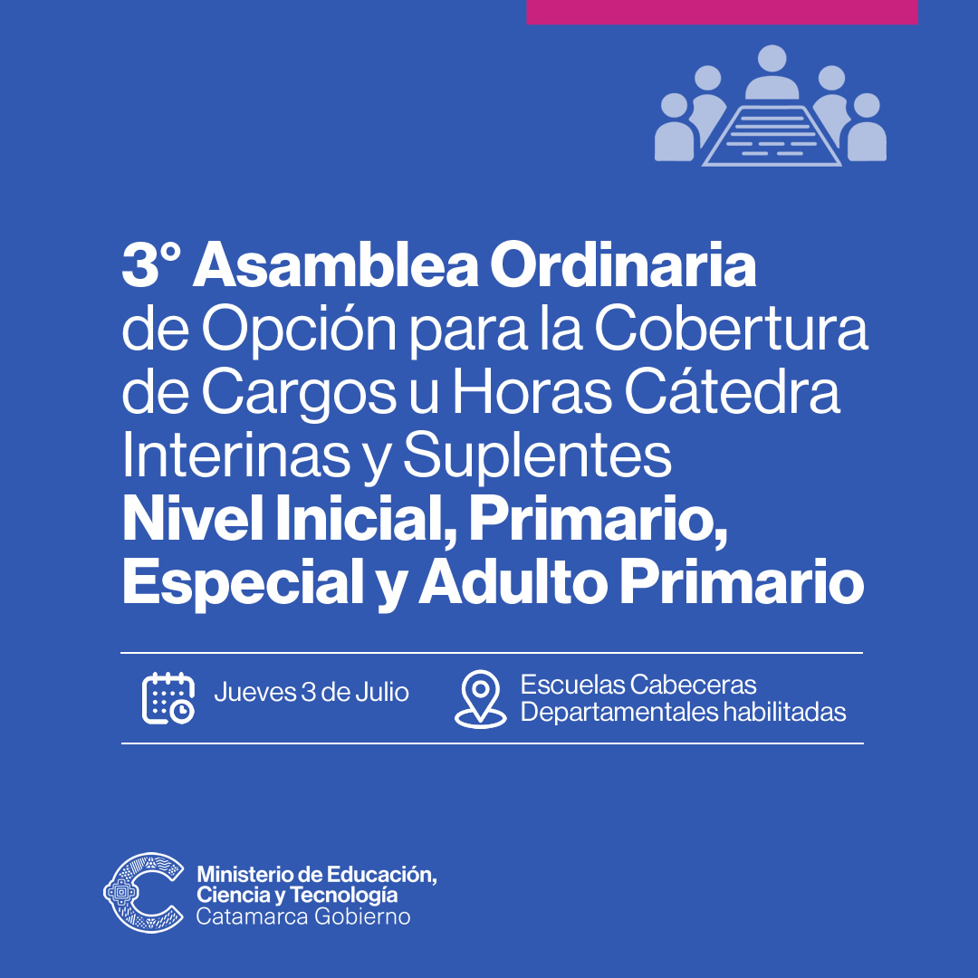 3 asamblea primario