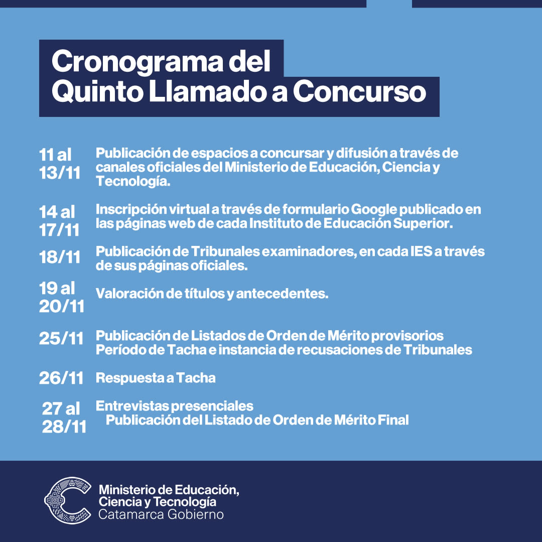 quinto concurso