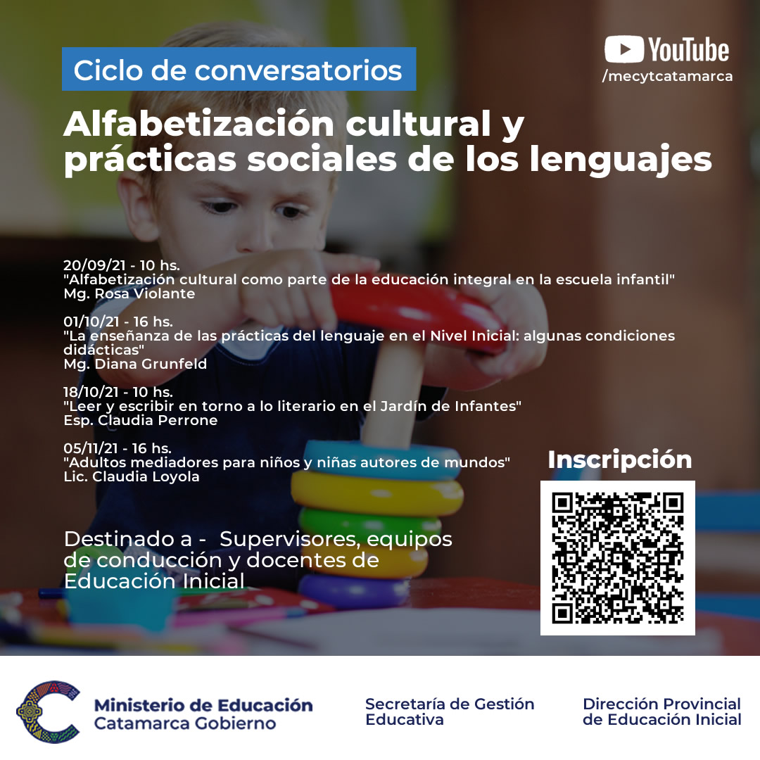 Ciclo de conversatorios Alfabetizacion cultural1
