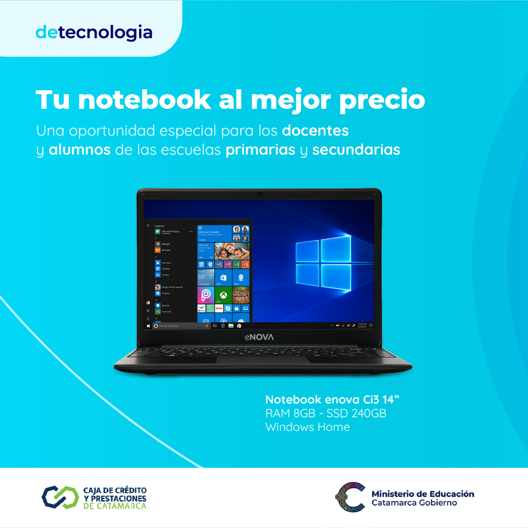 Docentes y alumnos de Catamarca podran comprar notebooks con beneficios exclusivos1