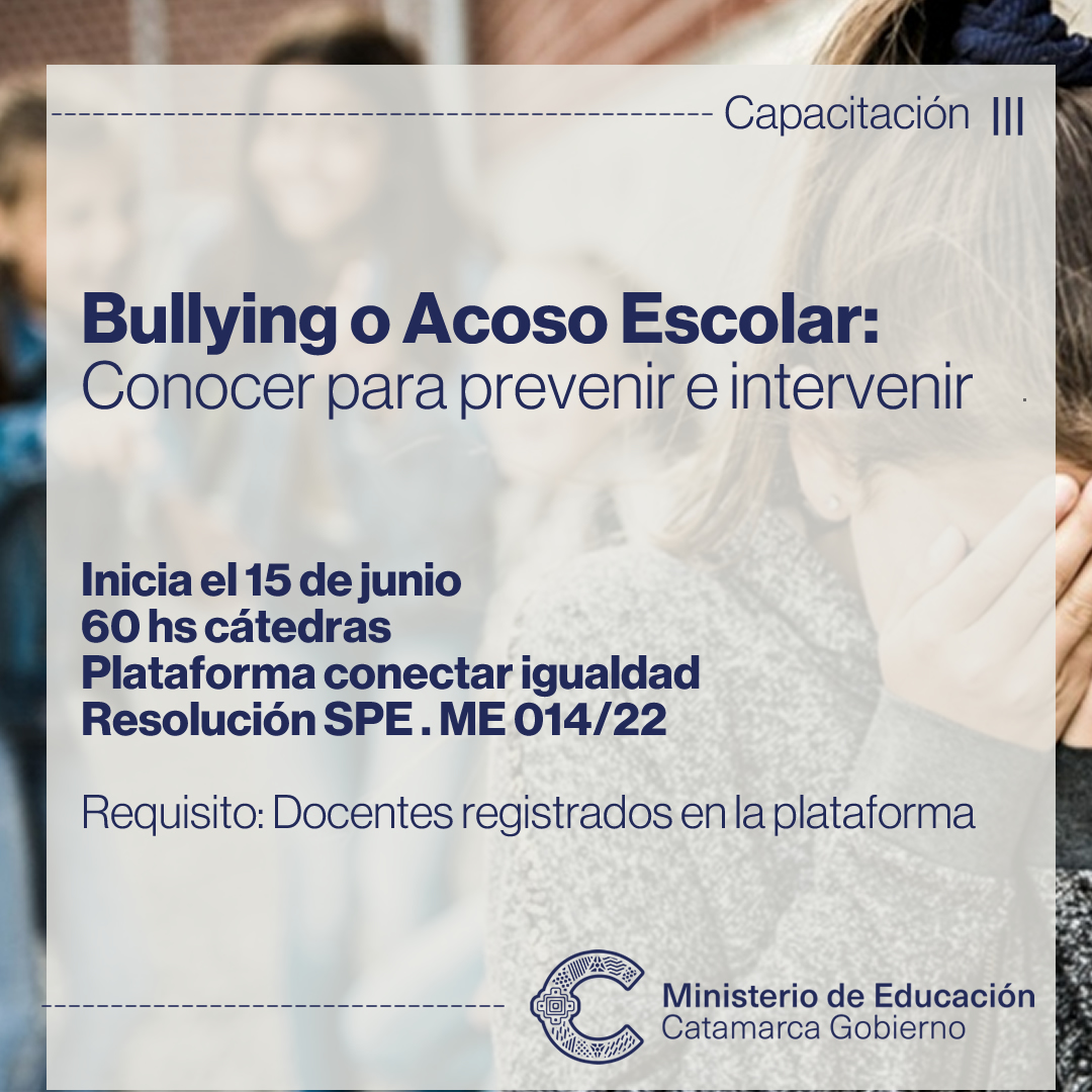 Educacion capacitara a docentes en bullying o acoso escolar