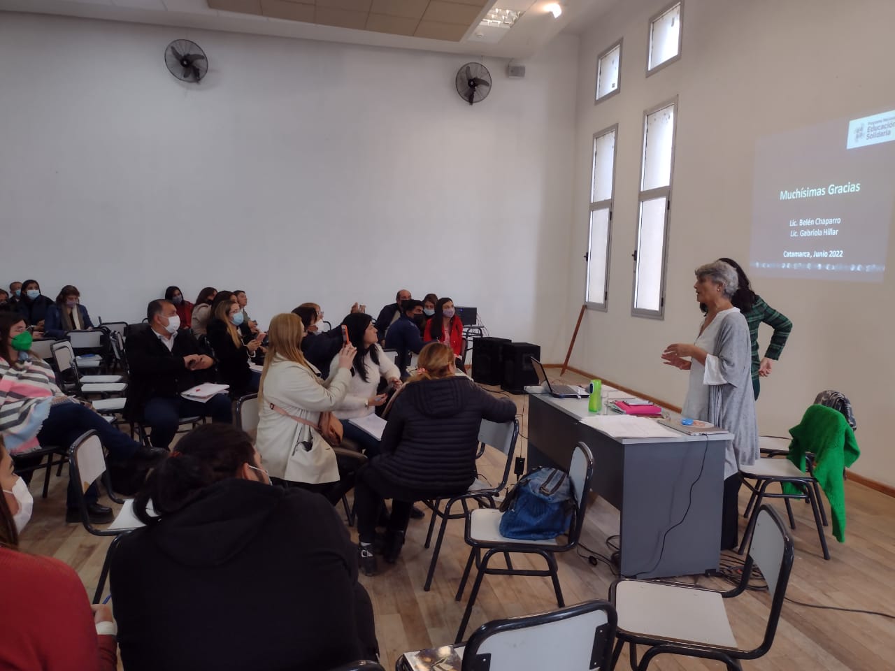 Educacion solidaria capacito a docentes directivos y supervisores3