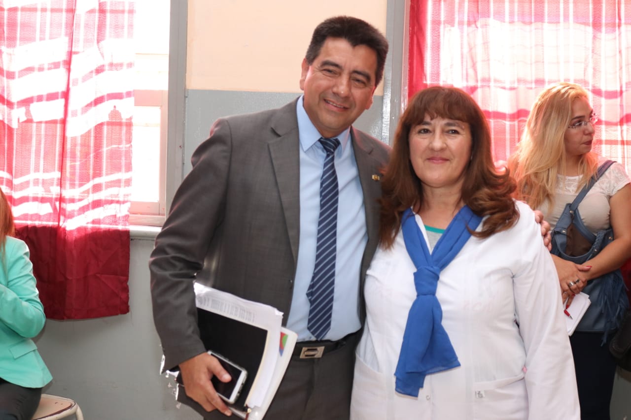 El ministro Gordillo realizó anuncios durante su visita al departamento Pomán 1