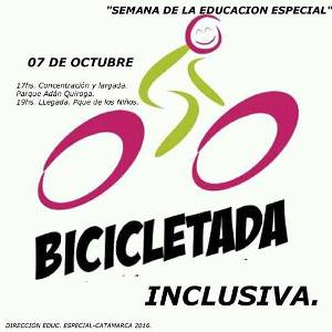 Bicicleteada Inclusiva