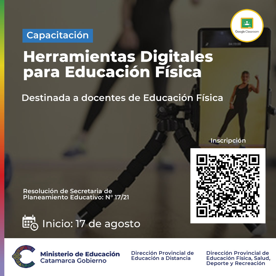 Ministerio De Educación Gobierno De Catamarca Herramientas Digitales Para Educación Física 4558