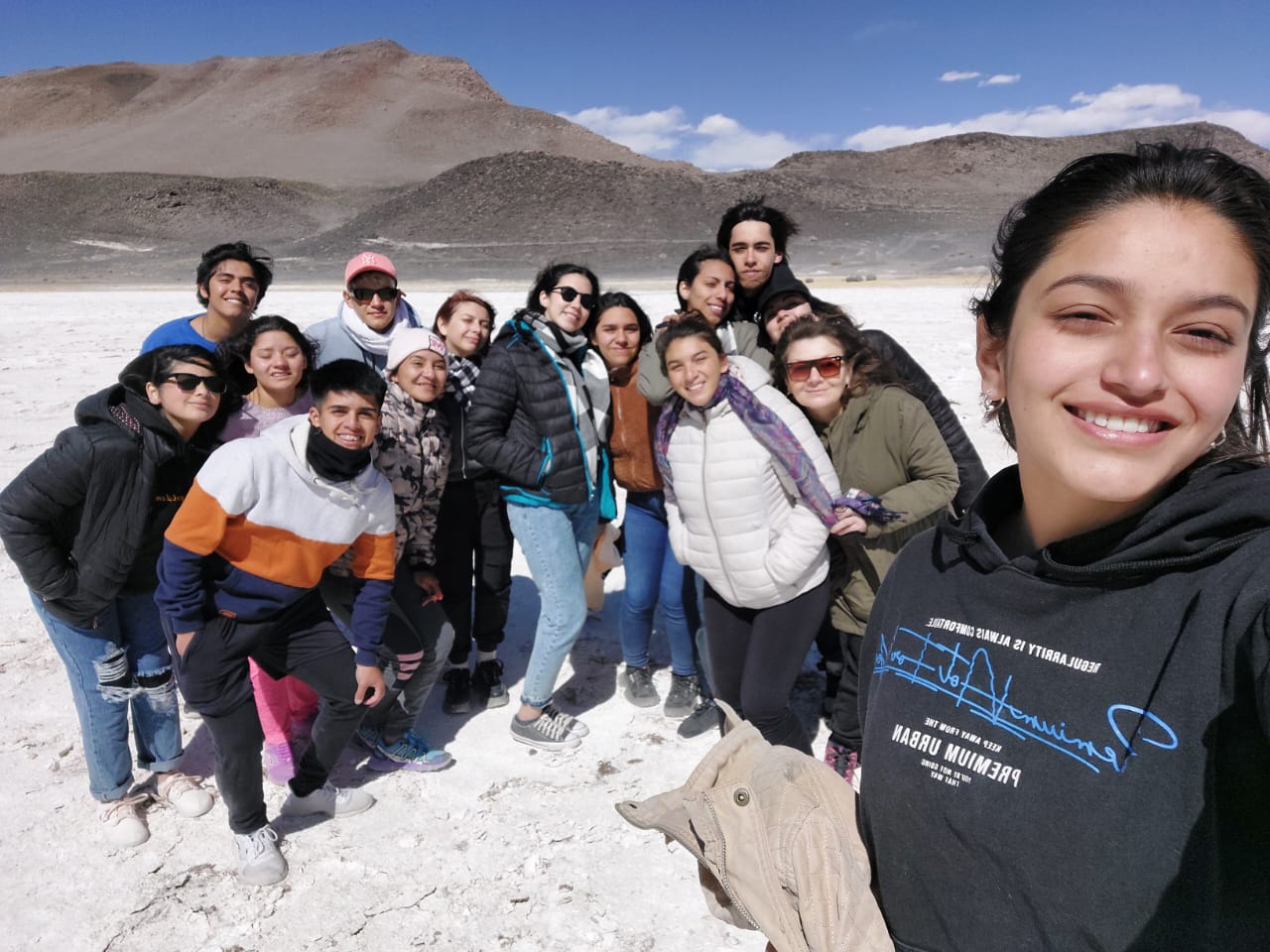 Jovenes de la Secundaria N23 de Ancasti visitaron Antofagasta de la Sierra
