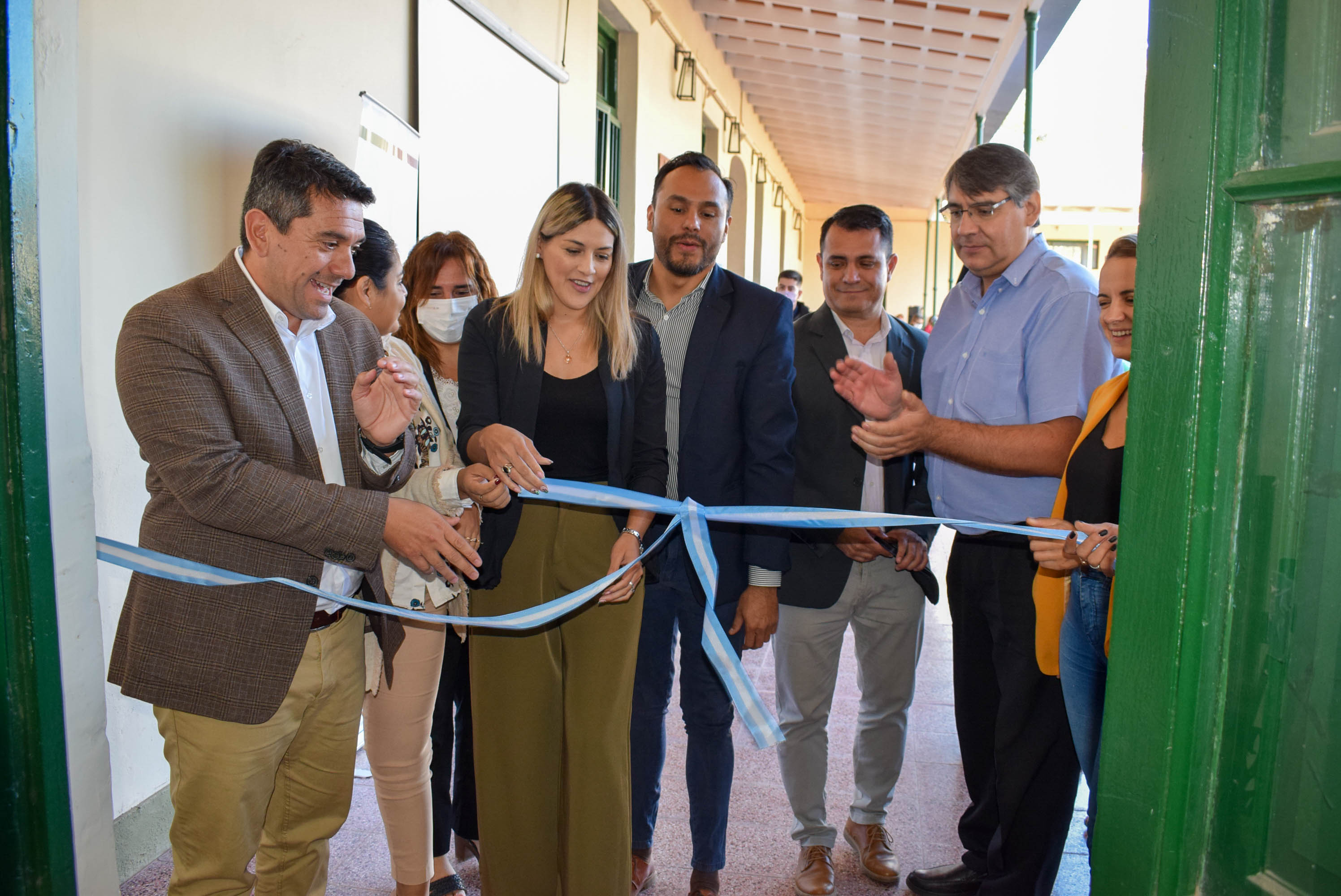 La ministra de Educacion inauguro talleres de confeccion textil en la Mision Monotecnica de Fray Mamerto Esquiu4