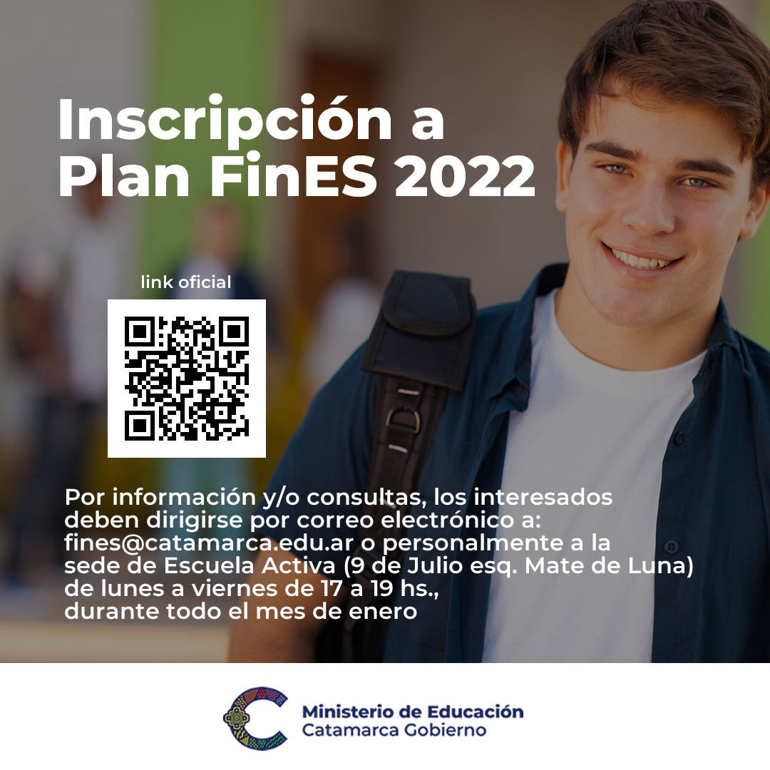 Nueva convocatoria para terminar la escuela con FinES 2022 