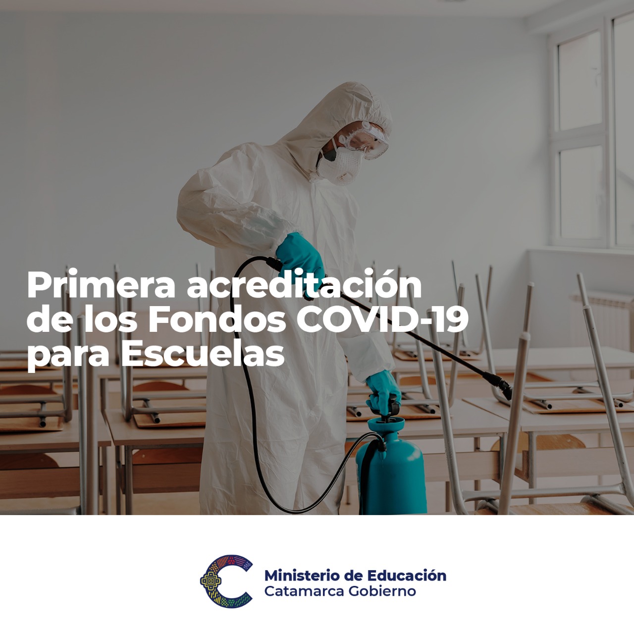Primera acreditacion de los Fondos COVID-19 para Escuelas