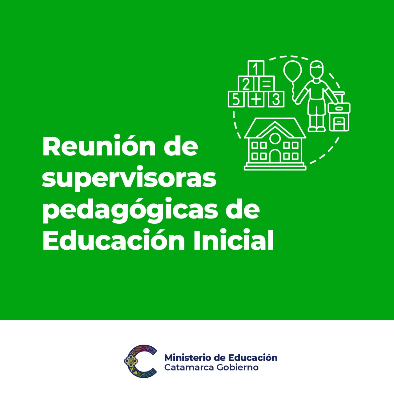 Reunion de supervisoras pedagogicas de Educacion Inicial