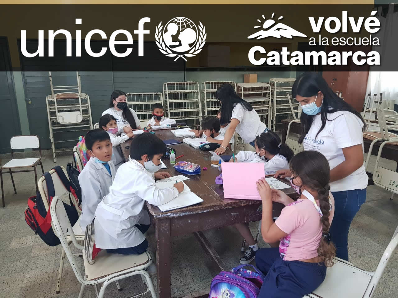 UNICEF y Fundacion SES seleccionaron a Educacion por la implementacion del Volve a la Escuela Catamarca