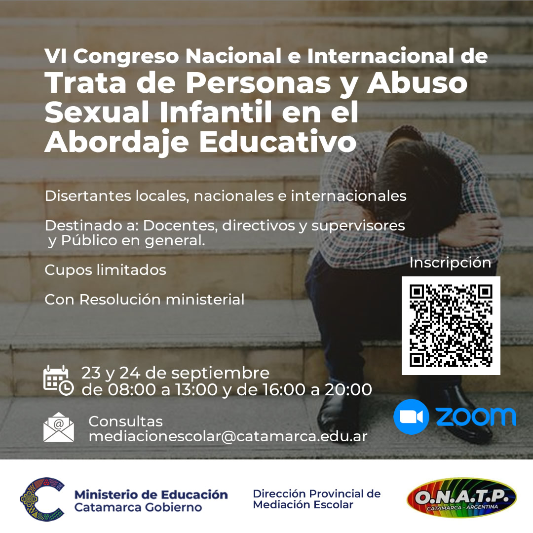 VI Congreso Nacional e Internacional de Trata de Personas y Abuso Sexual Infantil