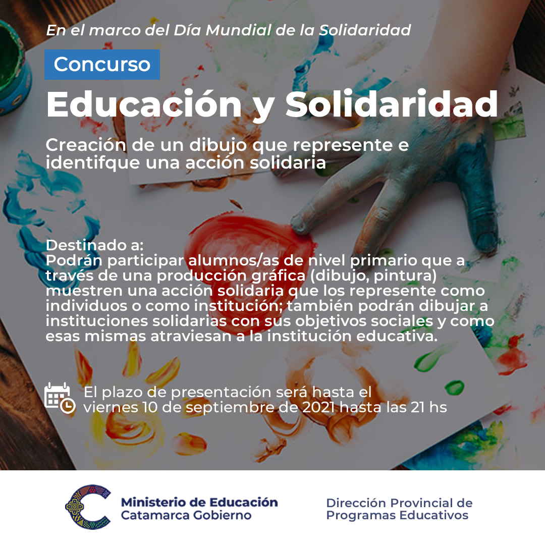 concurso educacion y solidaridad